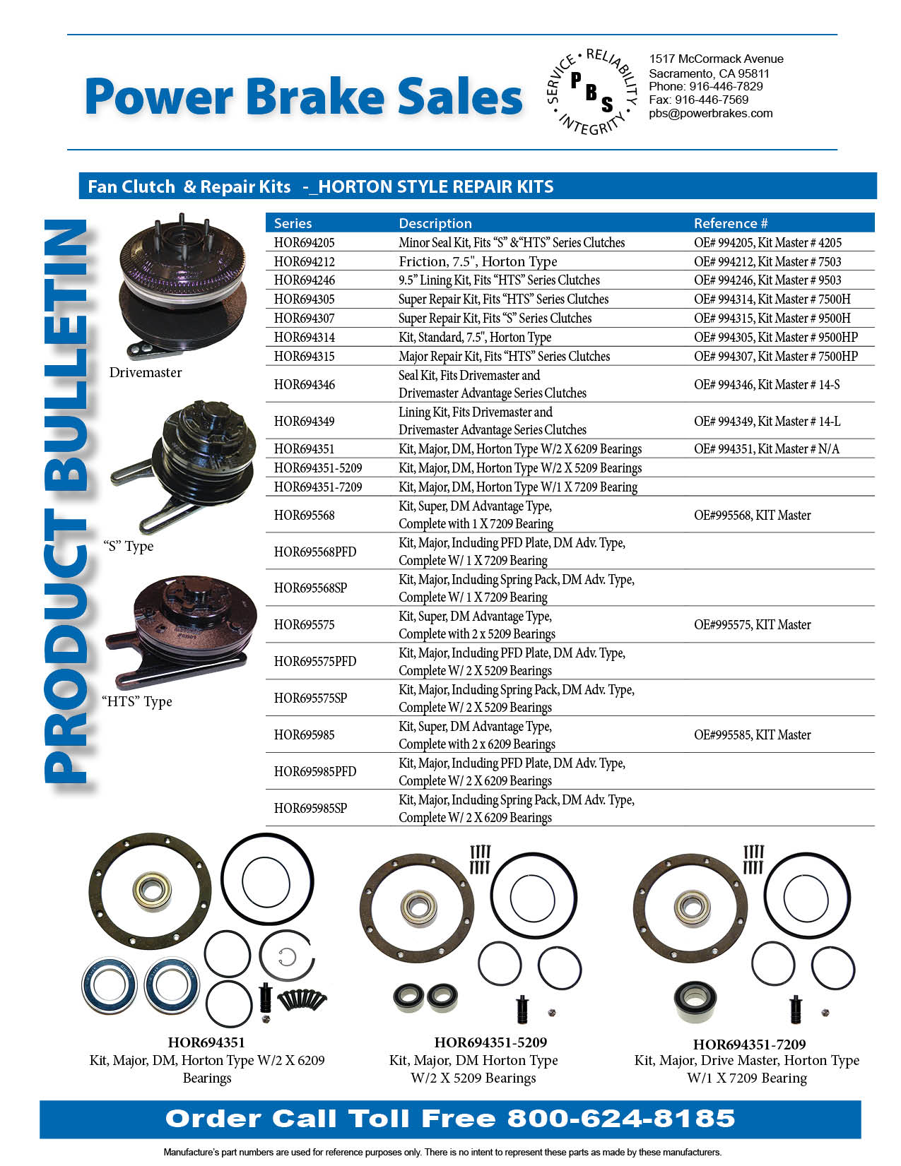 Power Brake Sales New & Remanufactured Brake Components