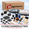C1206C104M5RAC7800 Kemet in stock at Right Parts Inc.