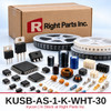 KUSB-AS-1-K-WHT-30 Kycon in stock at Right Parts Inc.