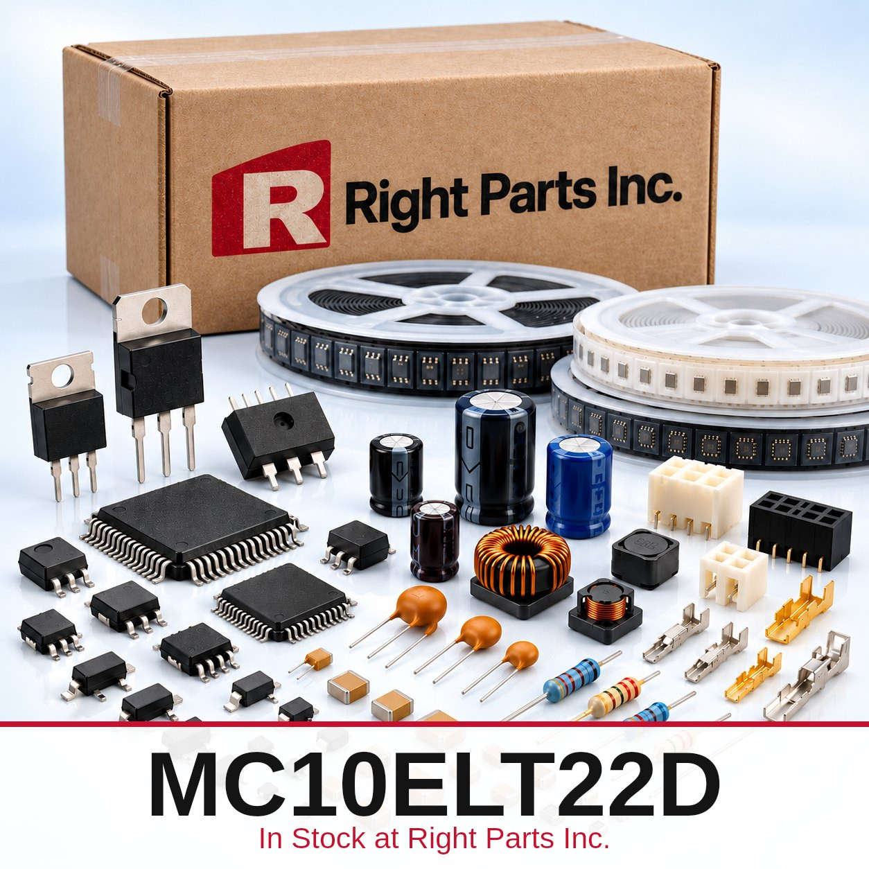 MC10ELT22D in stock at Right Parts Inc.