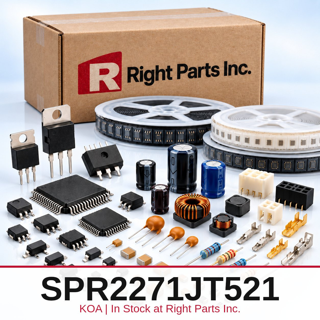 SPR2271JT521 KOA in stock at Right Parts Inc.