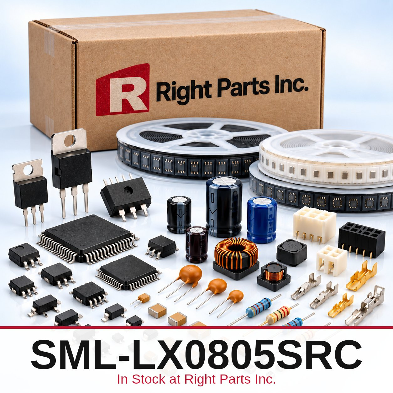 SML-LX0805SRC in stock at Right Parts Inc.