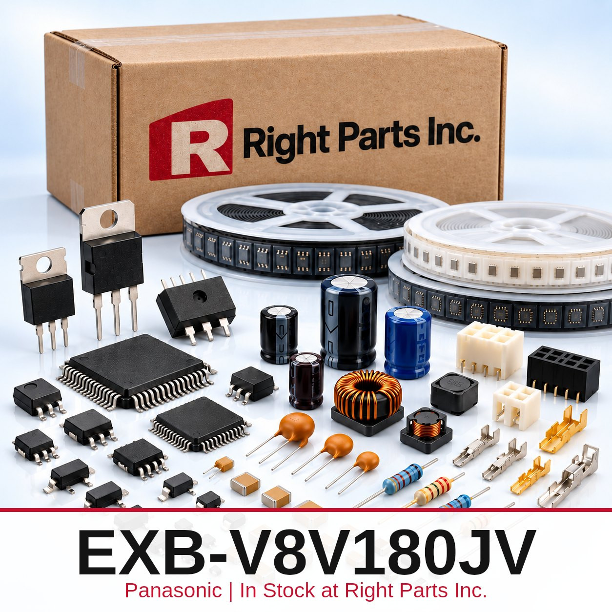 EXB-V8V180JV Panasonic in stock at Right Parts Inc.