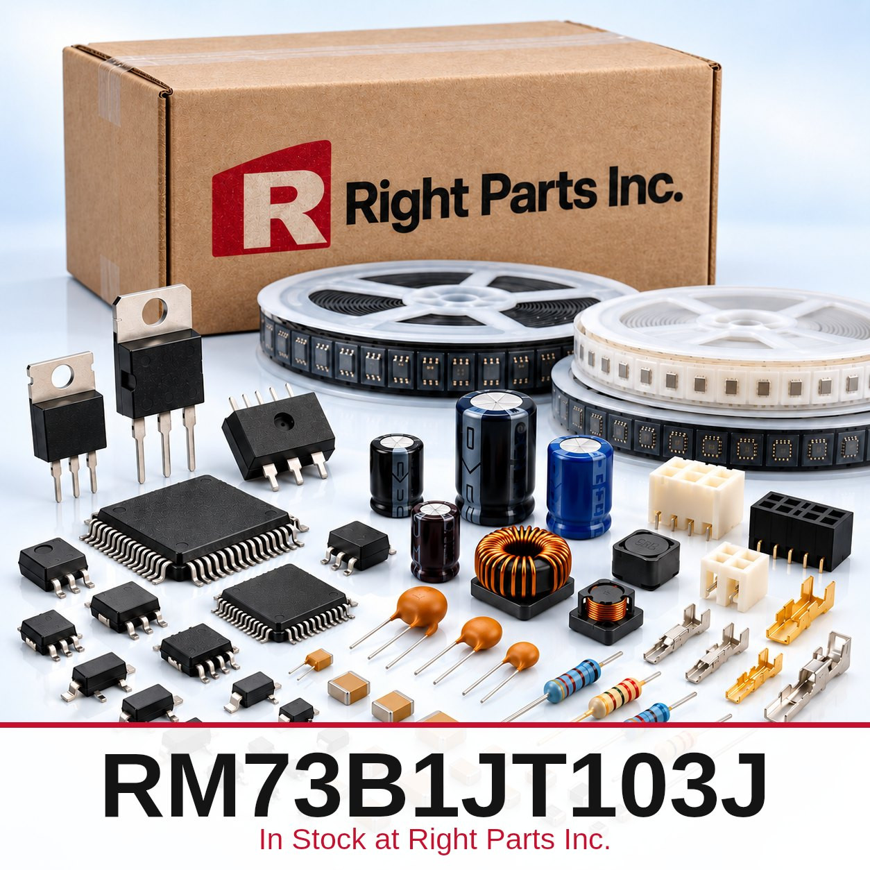 RM73B1JT103J in stock at Right Parts Inc.