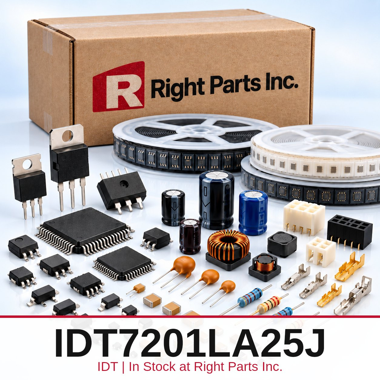 IDT7201LA25J IDT in stock at Right Parts Inc.