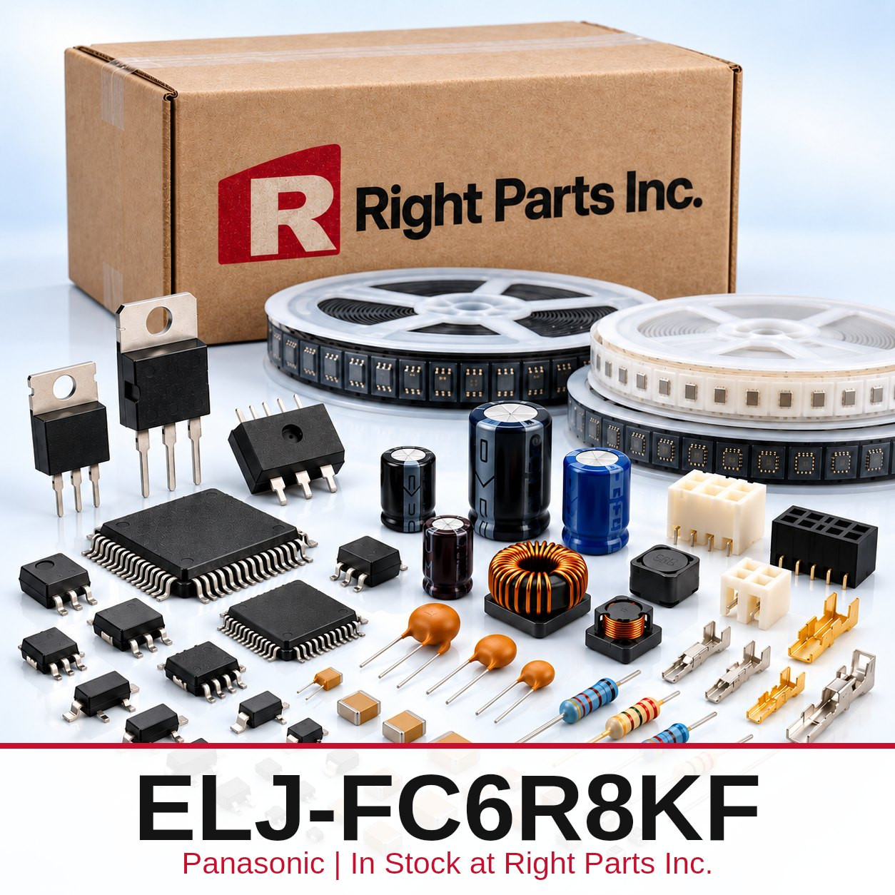ELJ-FC6R8KF Panasonic in stock at Right Parts Inc.
