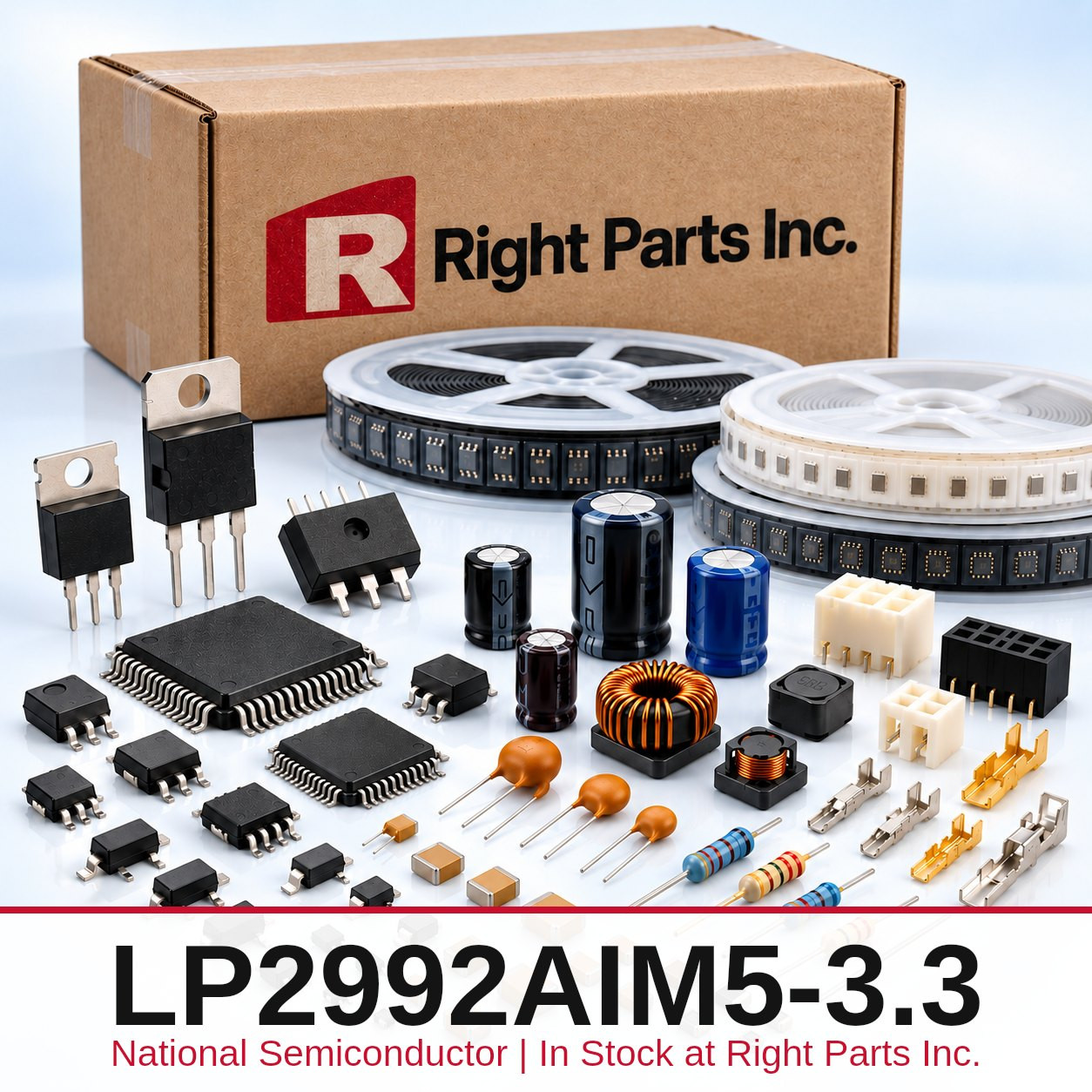 LP2992AIM5-3.3 National Semiconductor in stock at Right Parts Inc.