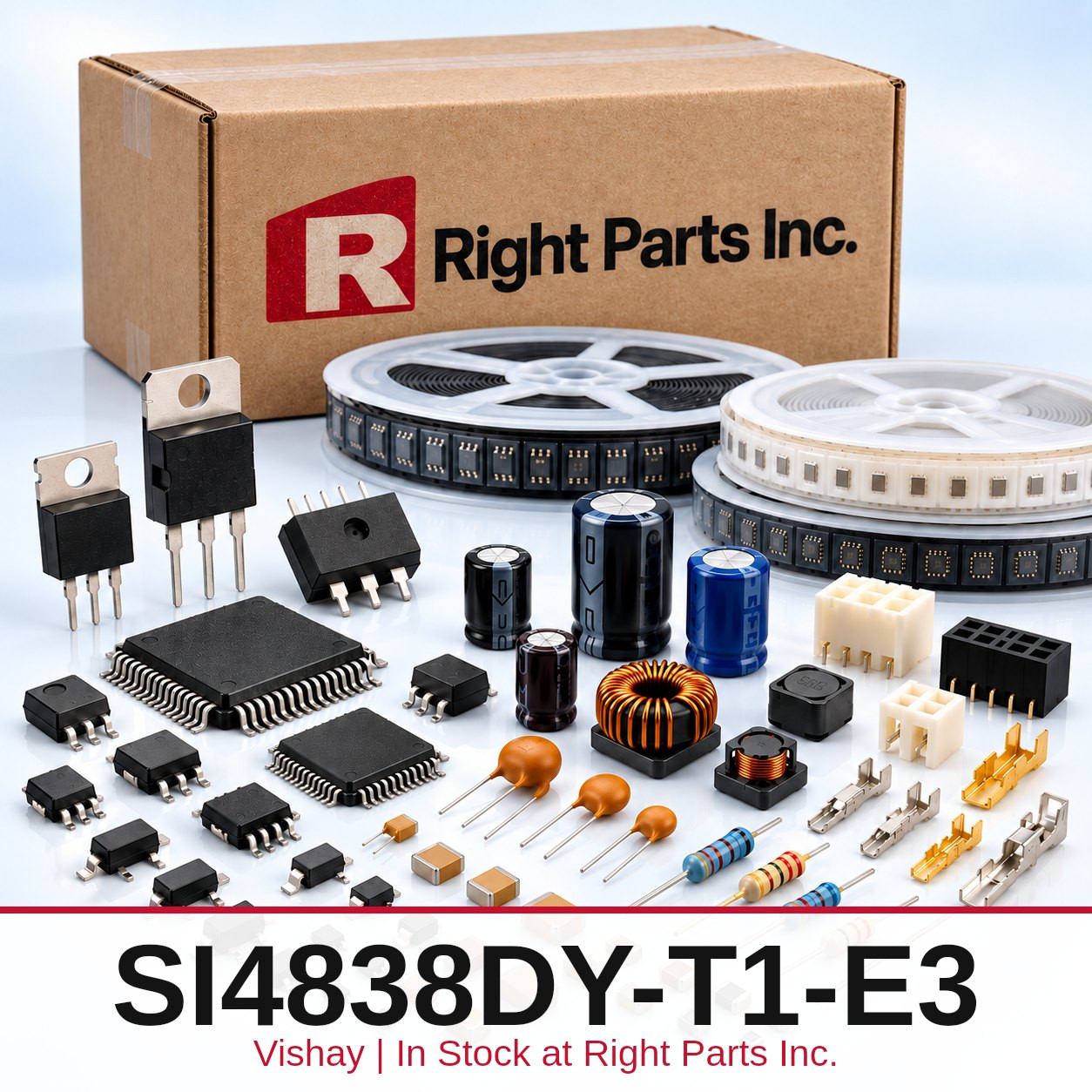SI4838DY-T1-E3 Vishay in stock at Right Parts Inc.