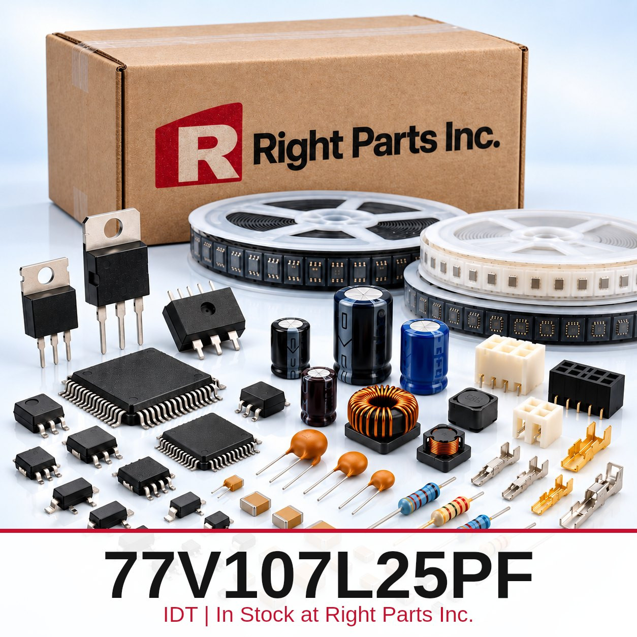 77V107L25PF IDT in stock at Right Parts Inc.