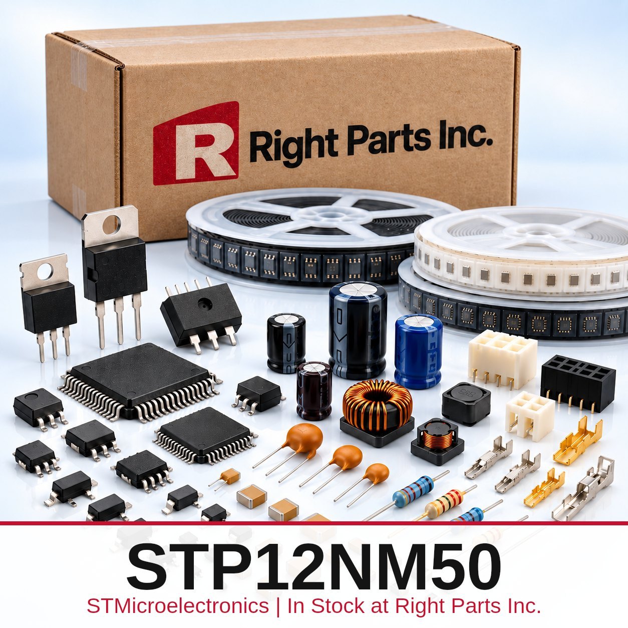 STP12NM50 STMicroelectronics in stock at Right Parts Inc.