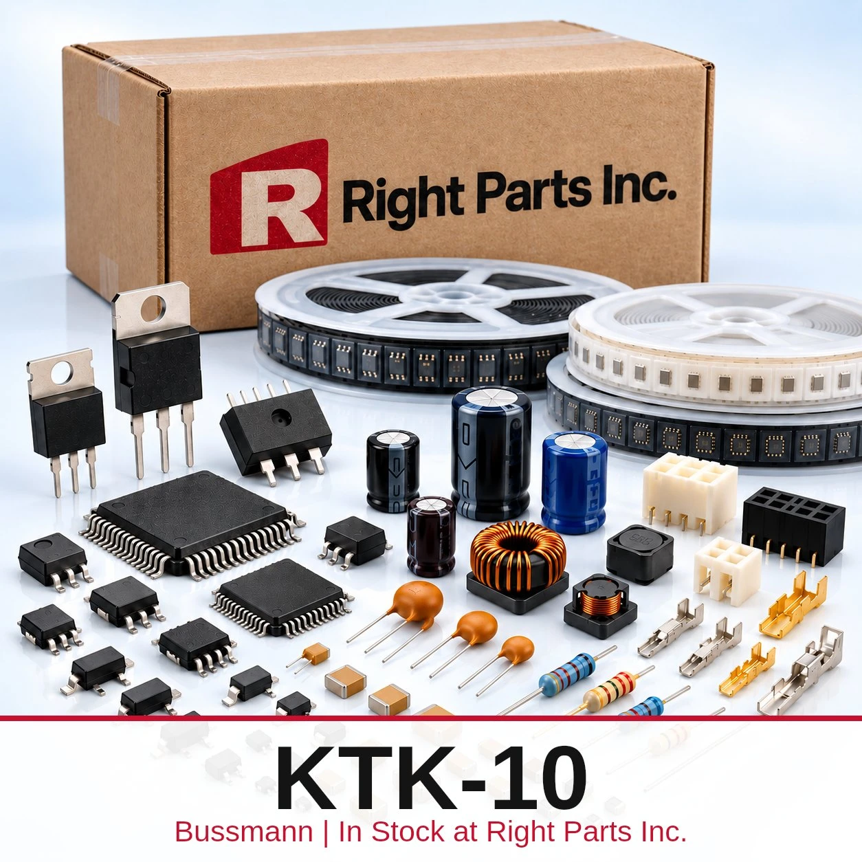 KTK-10 Bussmann in stock at Right Parts Inc.
