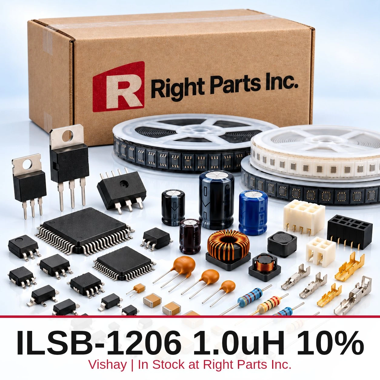 ILSB-1206 1.0uH 10% Vishay in stock at Right Parts Inc.