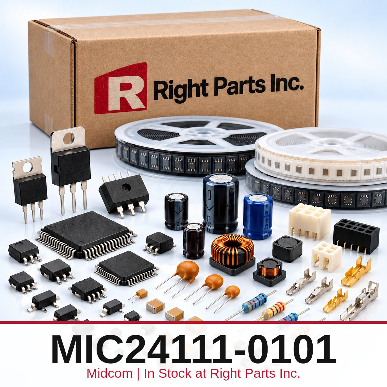 MIC24111-0101 Midcom in stock at Right Parts Inc.