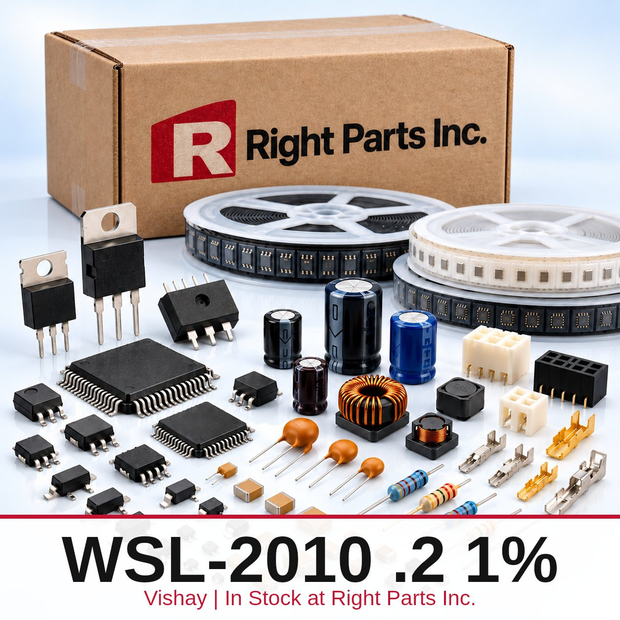 WSL-2010 .2 1% Vishay in stock at Right Parts Inc.