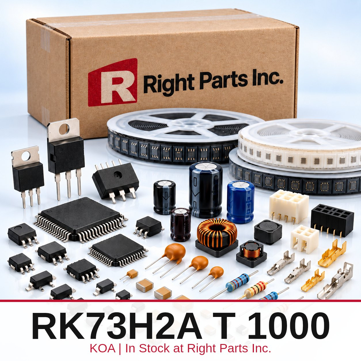 RK73H2A T 1000 KOA in stock at Right Parts Inc.