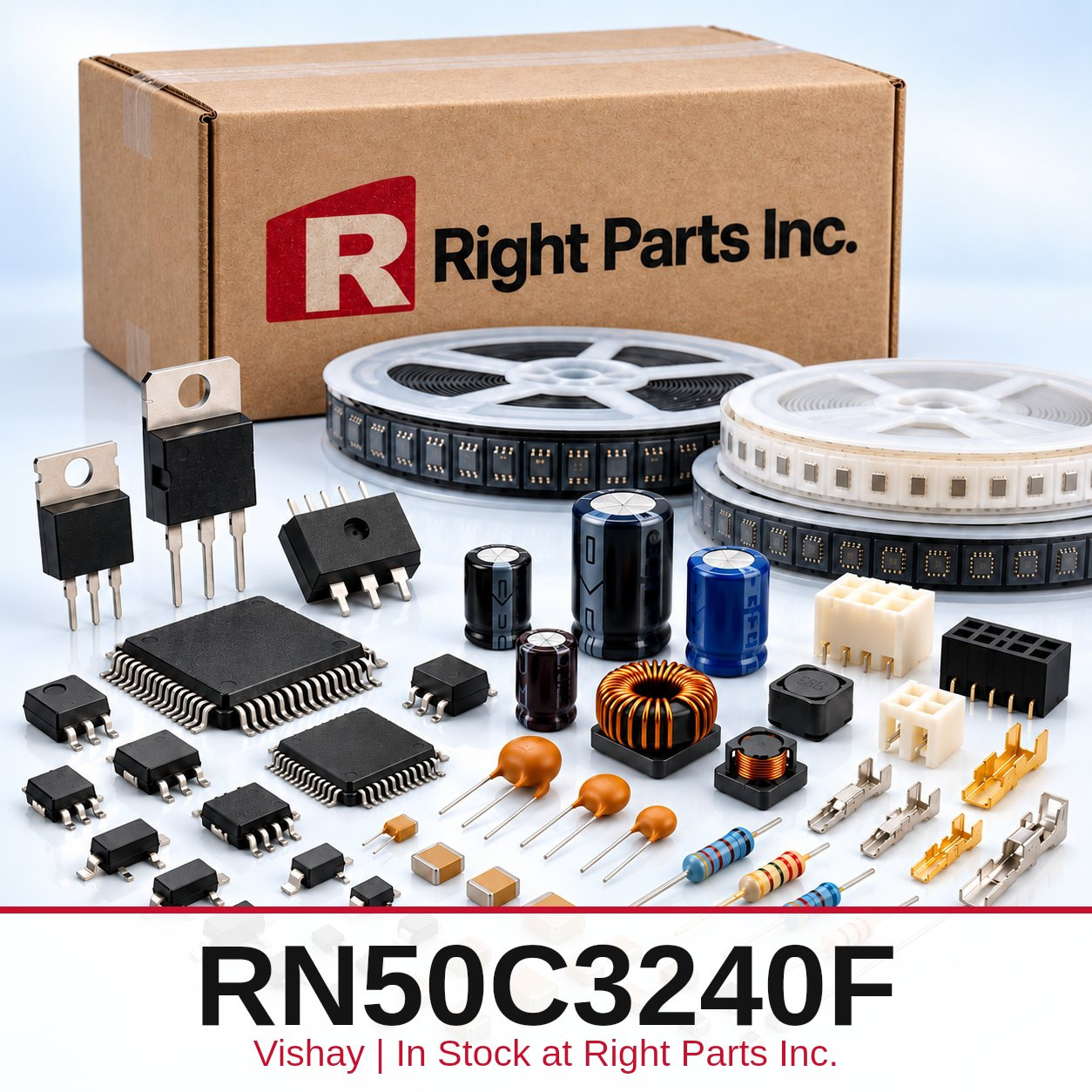 RN50C3240F Vishay in stock at Right Parts Inc.