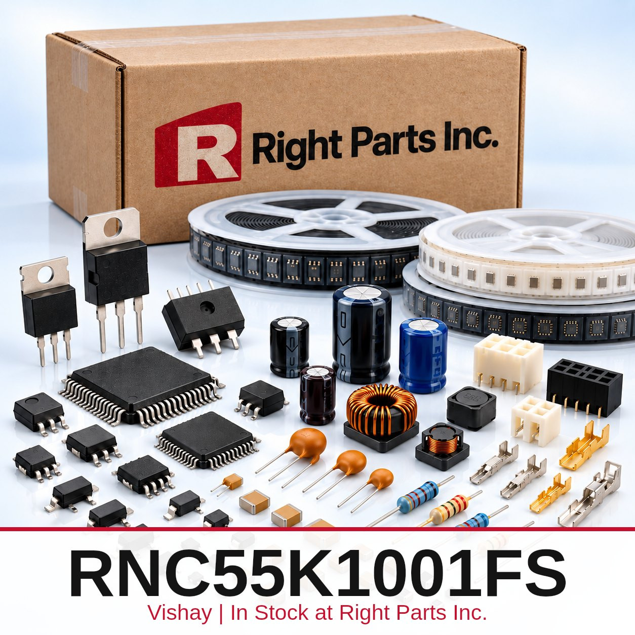 RNC55K1001FS Vishay in stock at Right Parts Inc.