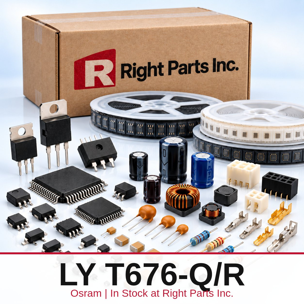 LY T676-Q/R Osram in stock at Right Parts Inc.