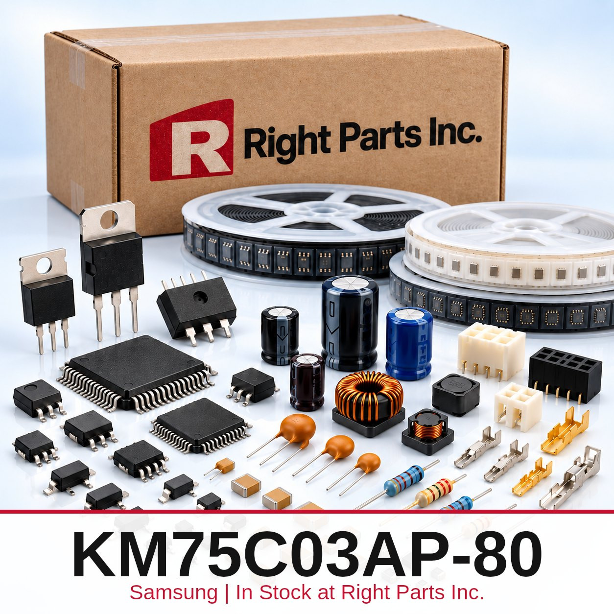 KM75C03AP-80 Samsung in stock at Right Parts Inc.