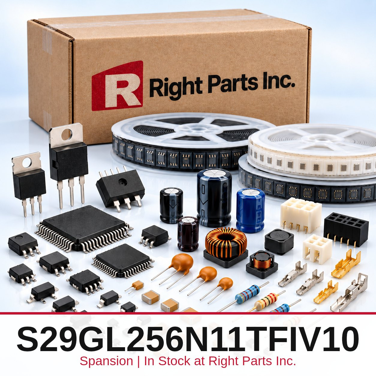 S29GL256N11TFIV10 Spansion in stock at Right Parts Inc.