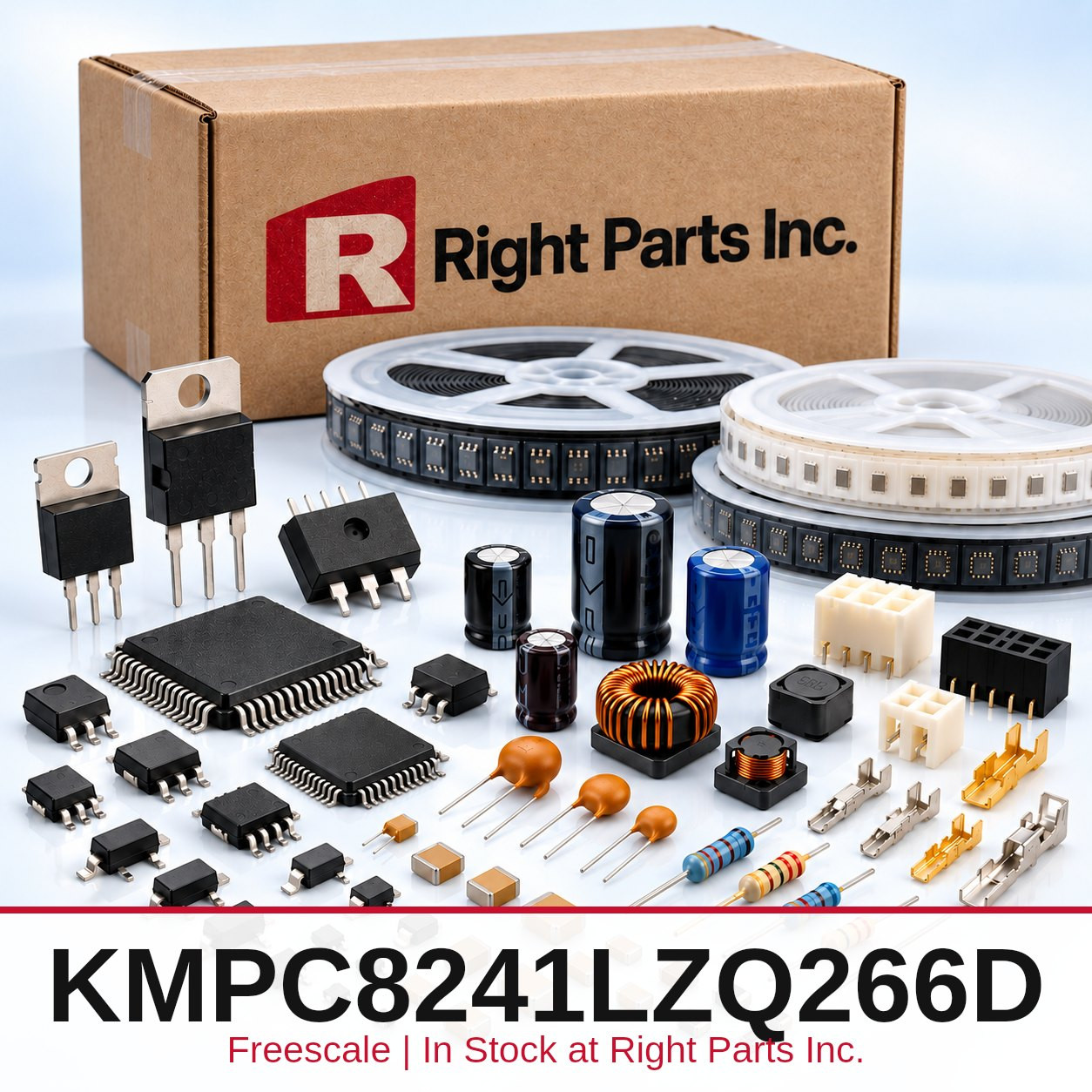 KMPC8241LZQ266D Freescale in stock at Right Parts Inc.