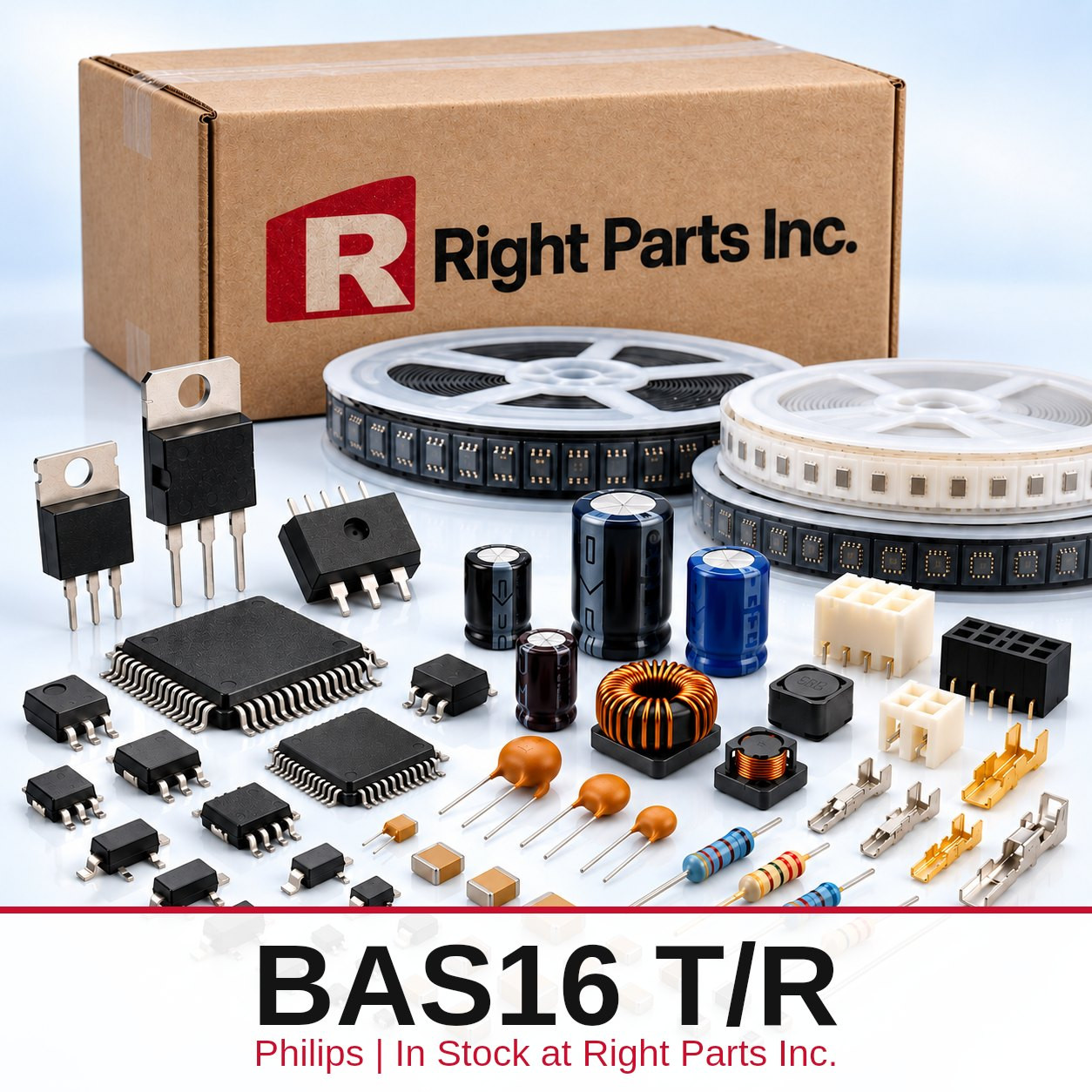 BAS16 T/R Philips in stock at Right Parts Inc.