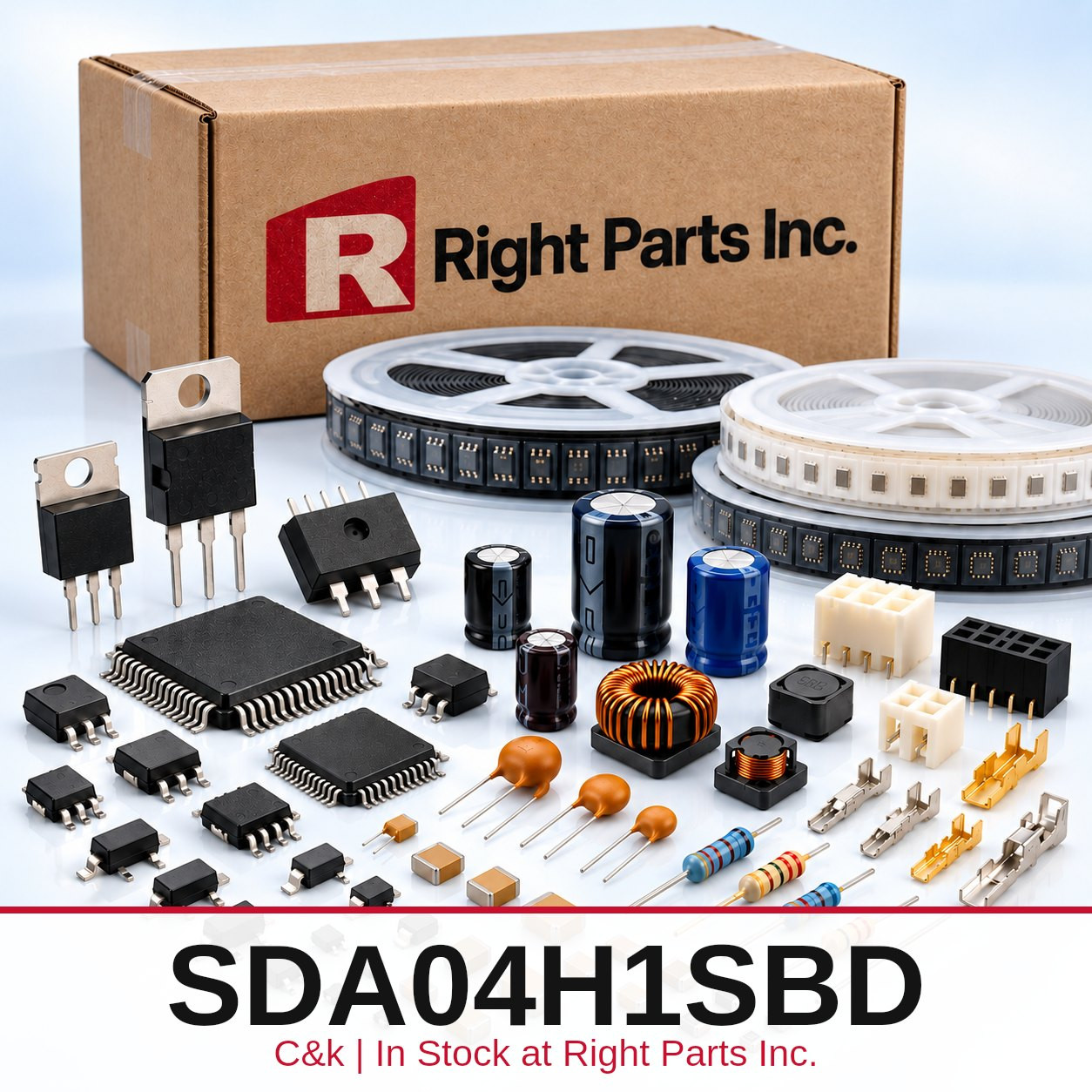 SDA04H1SBD C&k in stock at Right Parts Inc.