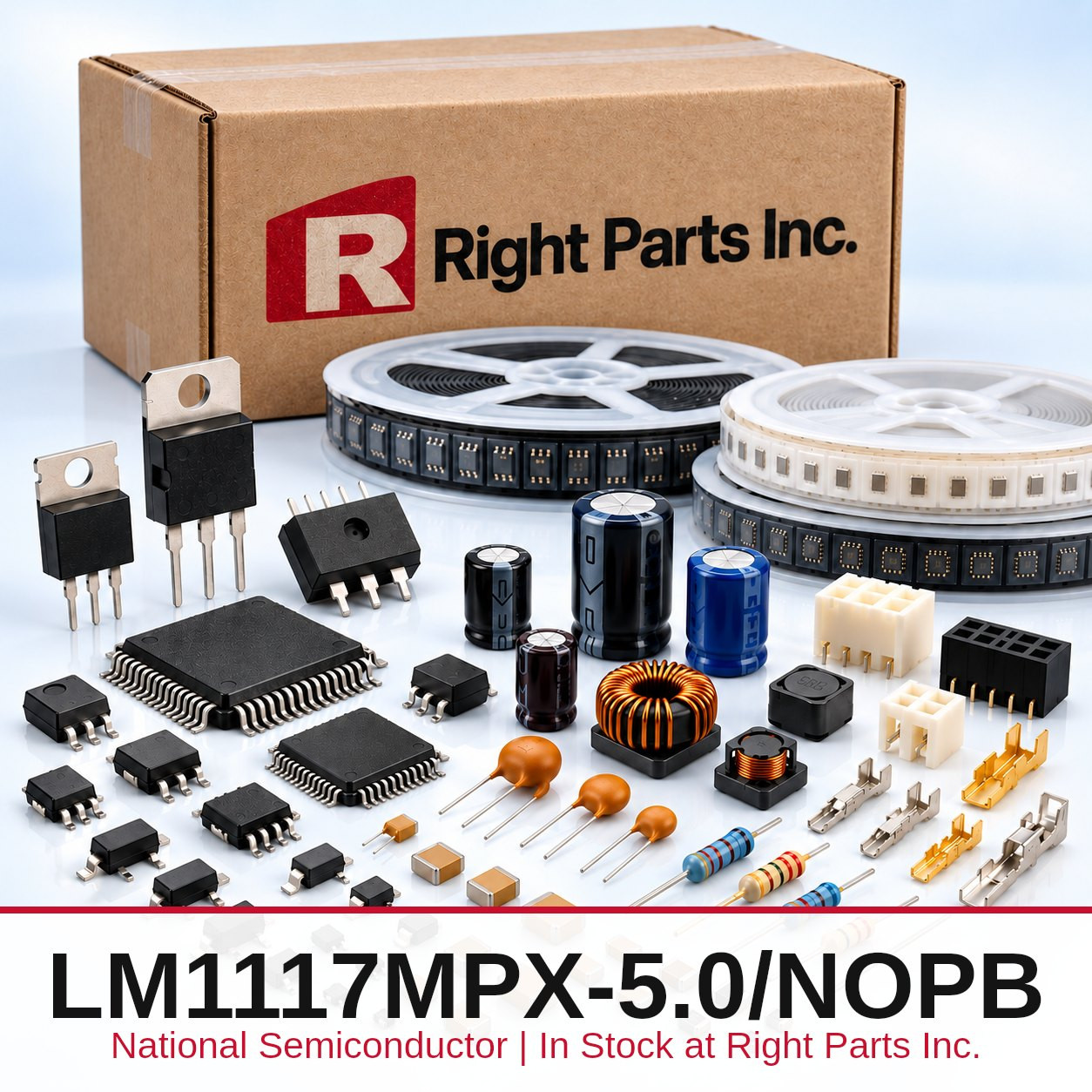 LM1117MPX-5.0/NOPB National Semiconductor in stock at Right Parts Inc.