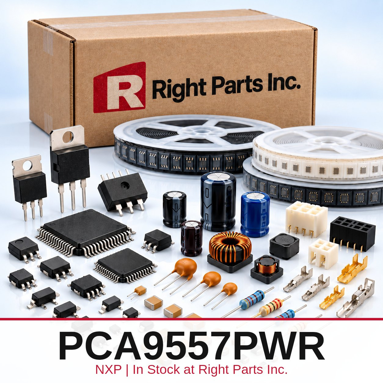 PCA9557PWR NXP in stock at Right Parts Inc.