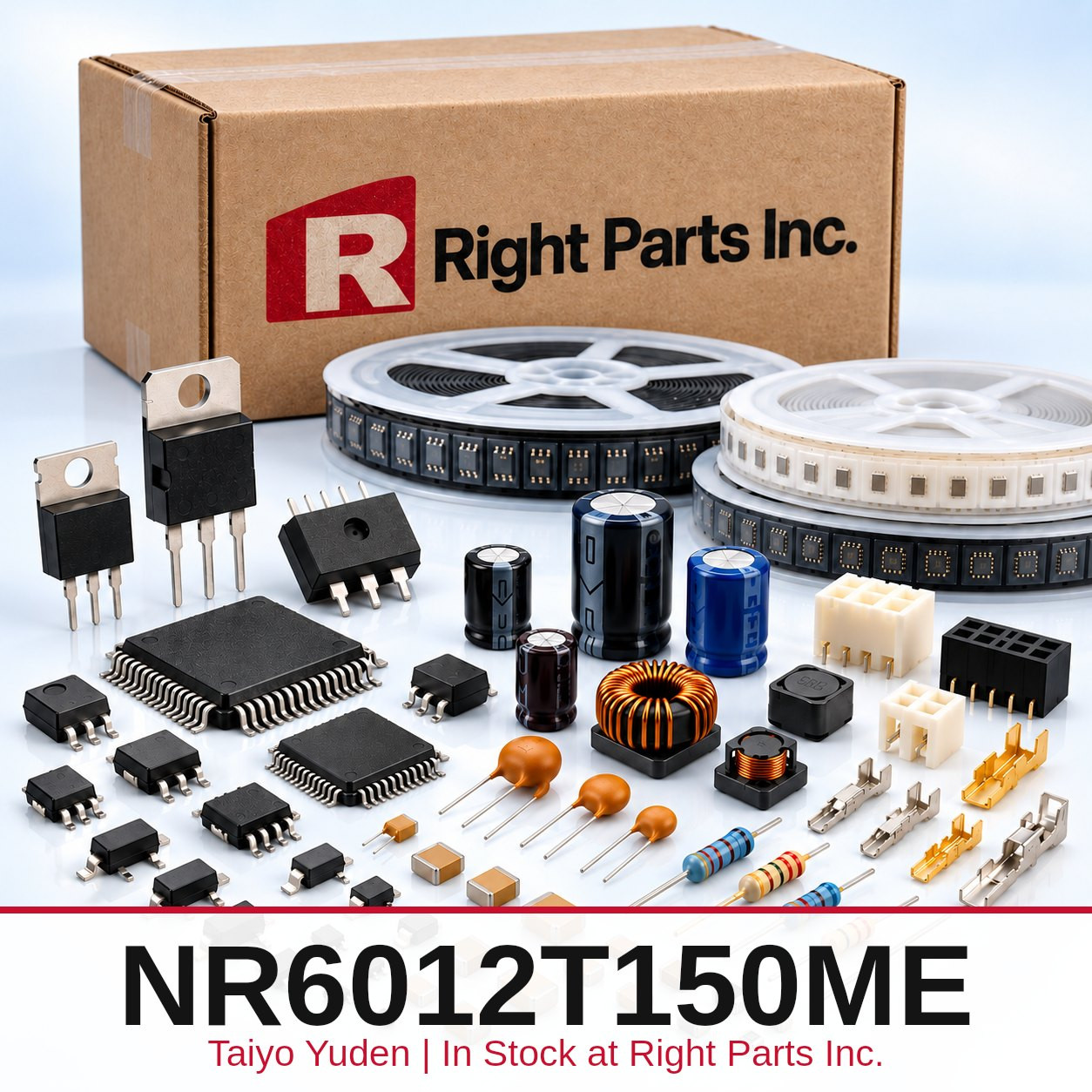 NR6012T150ME Taiyo Yuden in stock at Right Parts Inc.