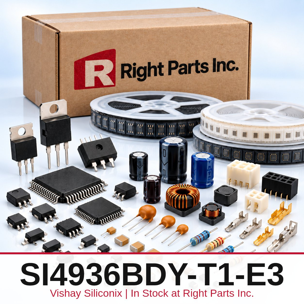 SI4936BDY-T1-E3 Vishay Siliconix in stock at Right Parts Inc.
