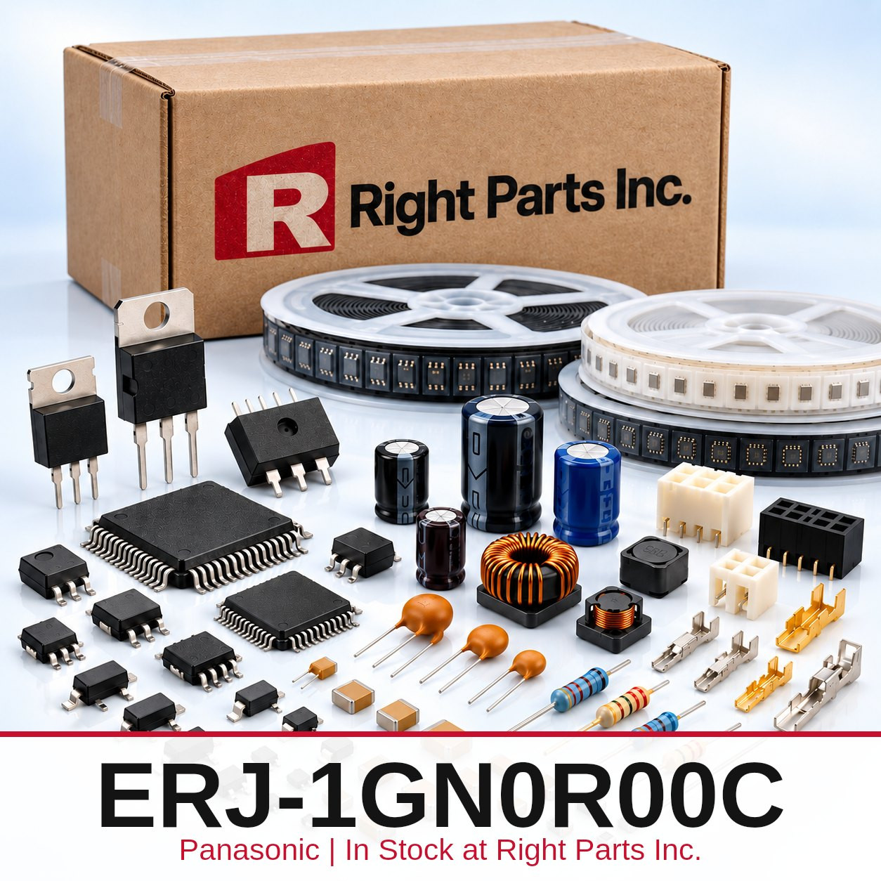 ERJ-1GN0R00C Panasonic in stock at Right Parts Inc.
