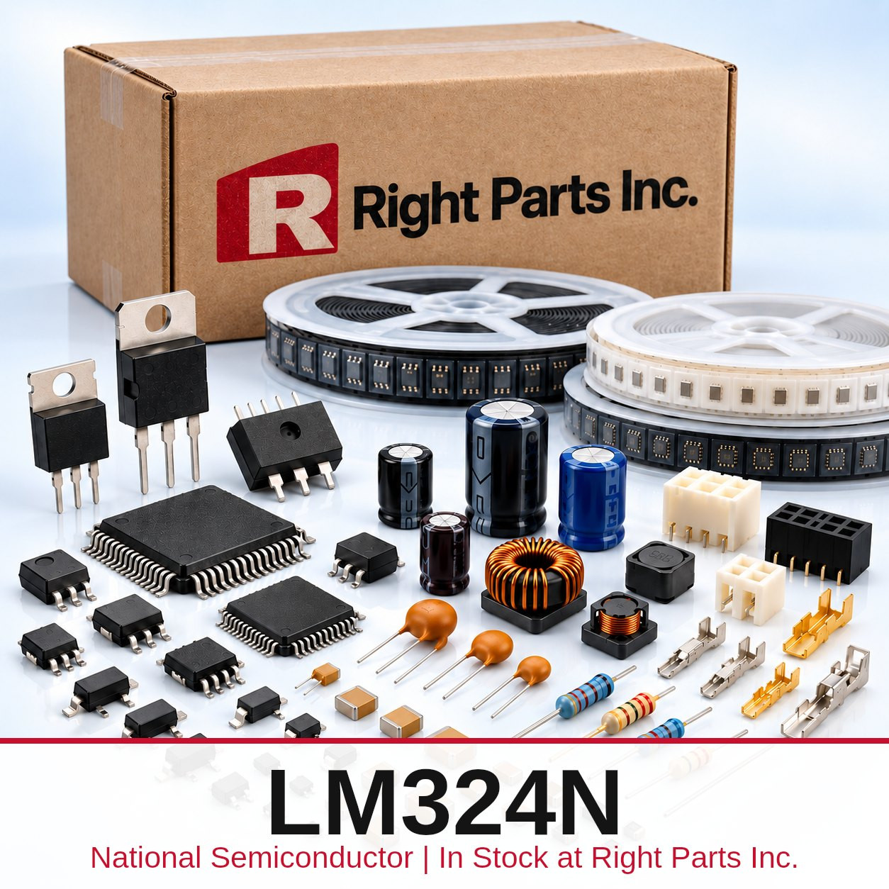 LM324N National Semiconductor in stock at Right Parts Inc.