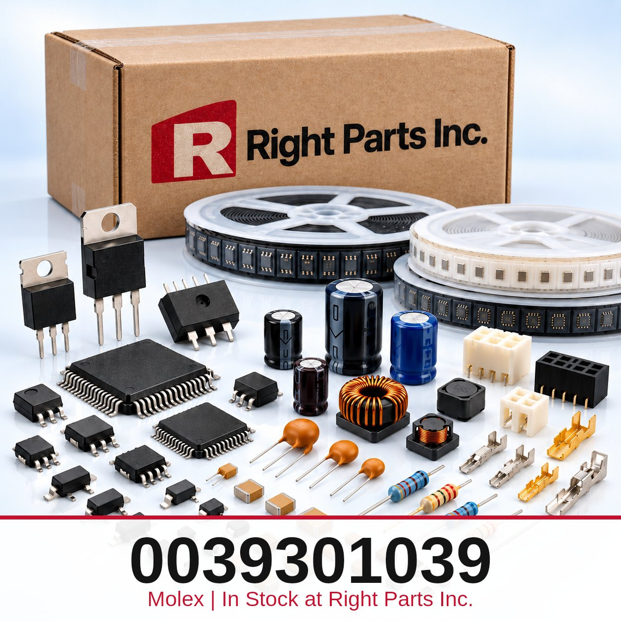 0039301039 Molex in stock at Right Parts Inc.