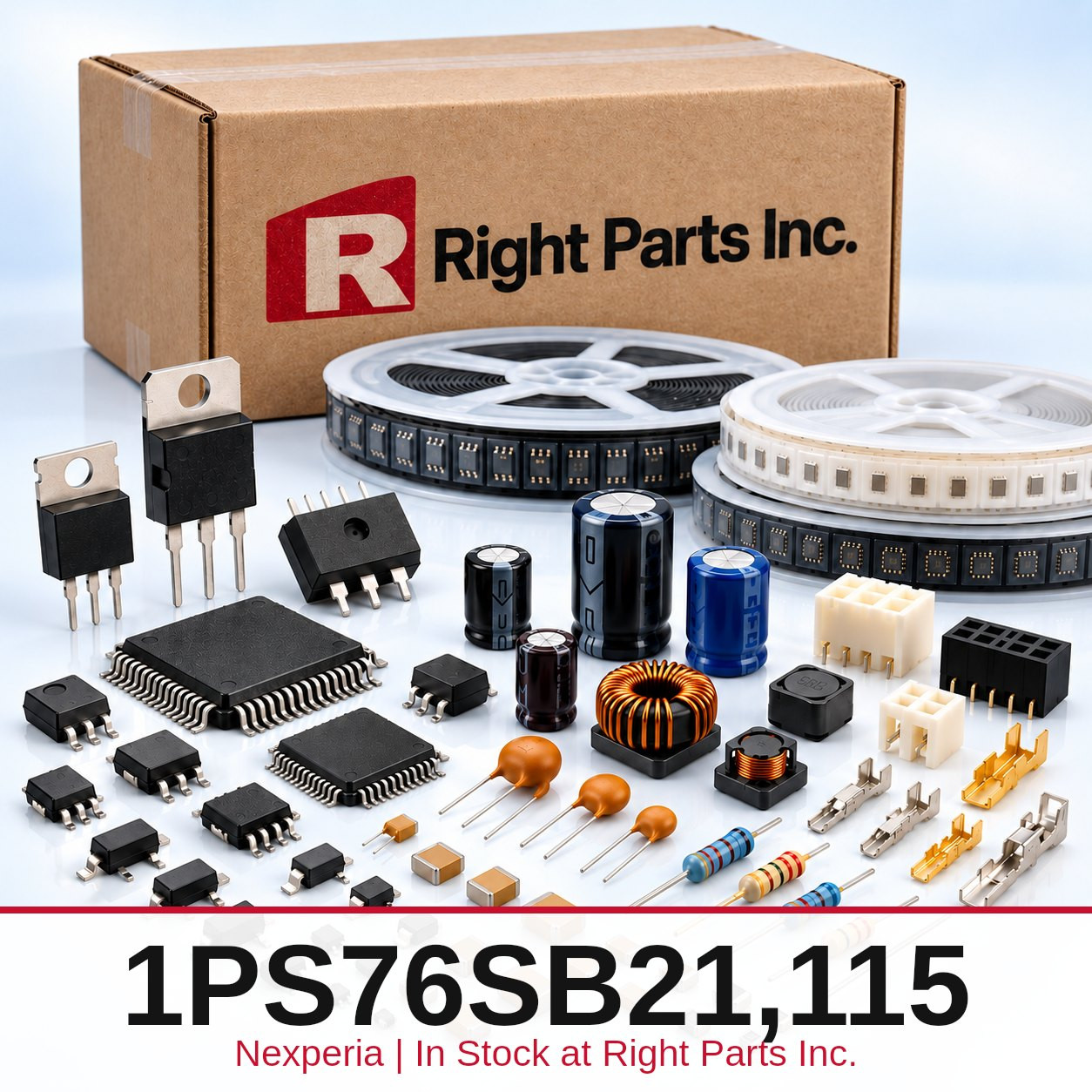 1PS76SB21,115 Nexperia in stock at Right Parts Inc.