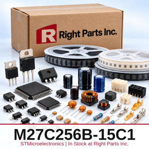 M27C256B-15C1 STMicroelectronics in stock at Right Parts Inc.
