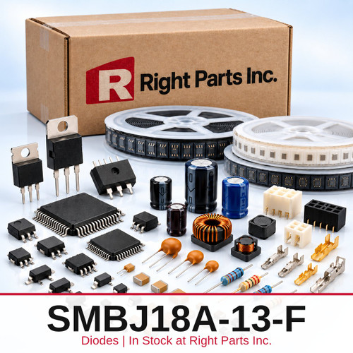 SMBJ18A-13-F Diodes in stock at Right Parts Inc.