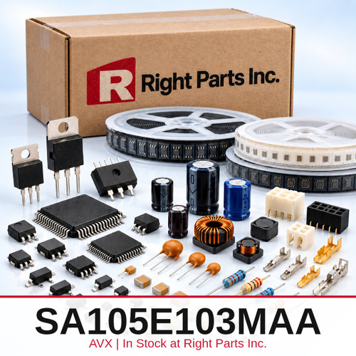SA105E103MAA AVX in stock at Right Parts Inc.