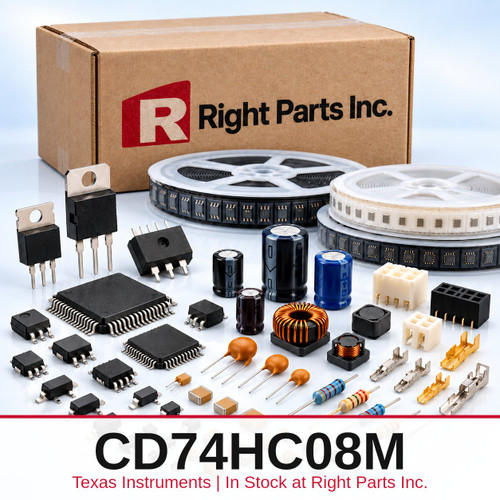 CD74HC08M Texas Instruments in stock at Right Parts Inc.