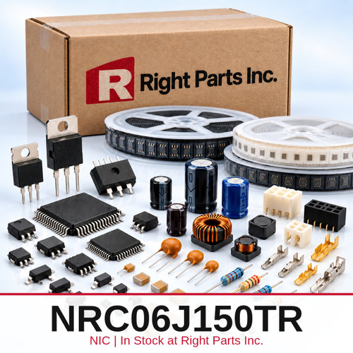 NRC06J150TR NIC in stock at Right Parts Inc.