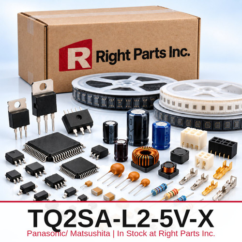 TQ2SA-L2-5V-X Panasonic/ Matsushita in stock at Right Parts Inc.