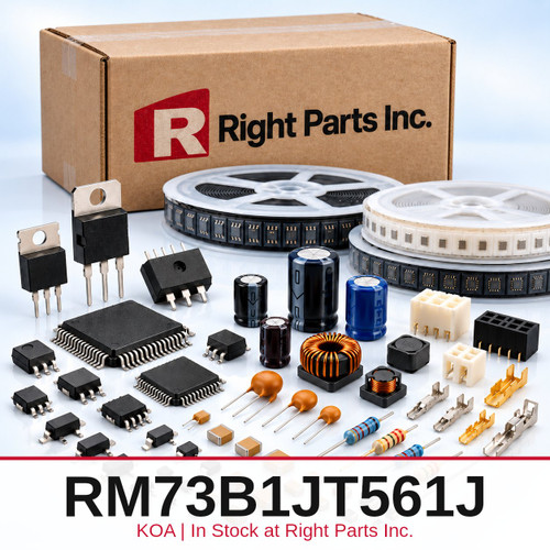 RM73B1JT561J KOA in stock at Right Parts Inc.