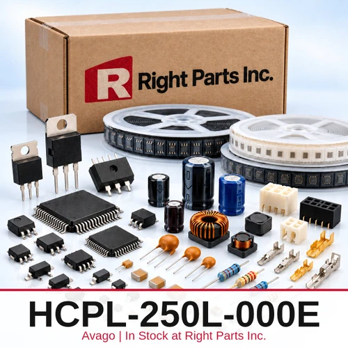 HCPL-250L-000E Avago in stock at Right Parts Inc.