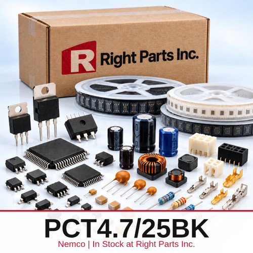 PCT4.7/25BK Nemco in stock at Right Parts Inc.