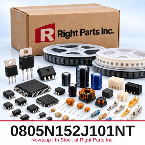 0805N152J101NT Novacap in stock at Right Parts Inc.