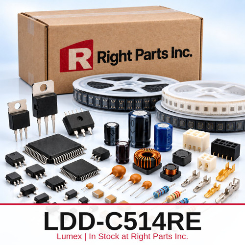 LDD-C514RE Lumex in stock at Right Parts Inc.