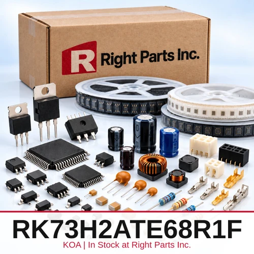 RK73H2ATE68R1F KOA in stock at Right Parts Inc.