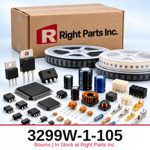 3299W-1-105 Bourns in stock at Right Parts Inc.