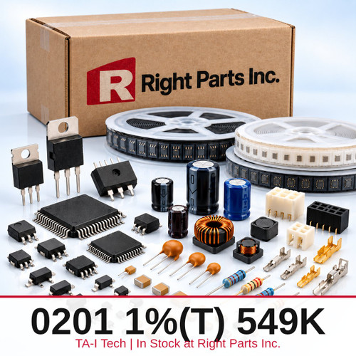 0201 1%(T) 549K TA-I Tech in stock at Right Parts Inc.