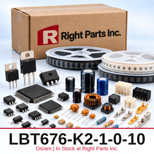 LBT676-K2-1-0-10 Osram in stock at Right Parts Inc.